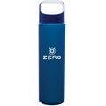 18 Oz. Blue H2go Inspire Single Wall Glass Beverage Vessel